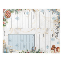 Bloc De Notas Sugar Coat It 7 Day Meal Planner