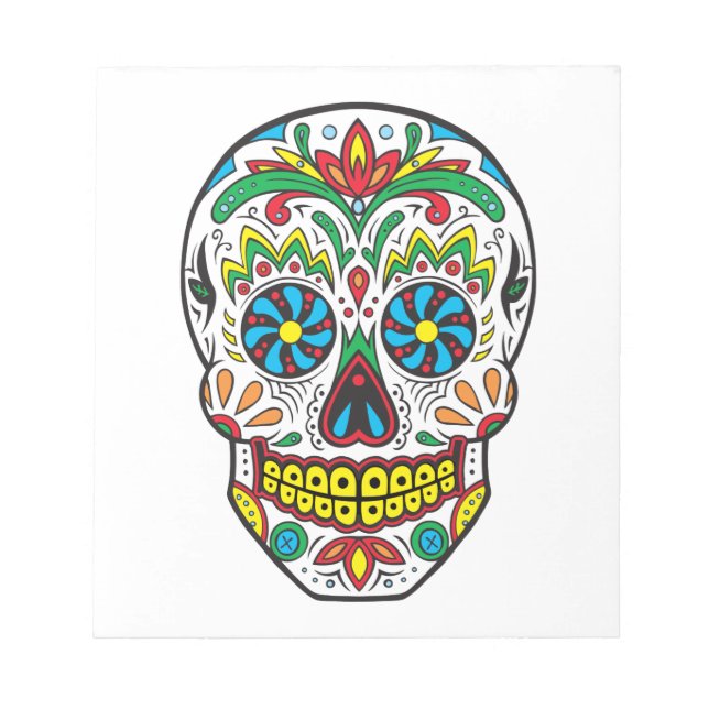 Bloc De Notas Sugar Skull (Frente)