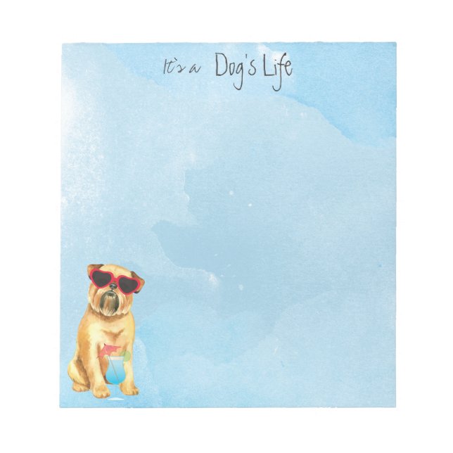 Bloc De Notas Summer Brussels Griffon (Frente)