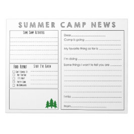 Bloc De Notas Summer Camp News