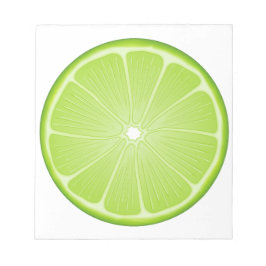 Bloc De Notas Summer Margarita Fiesta Lime Notepad