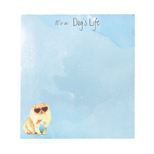 Bloc De Notas Summer Pomerania (Frente)