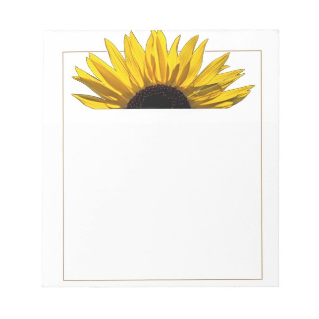 Bloc De Notas Sunflower (Frente)