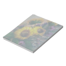 Bloc De Notas Sunflowers