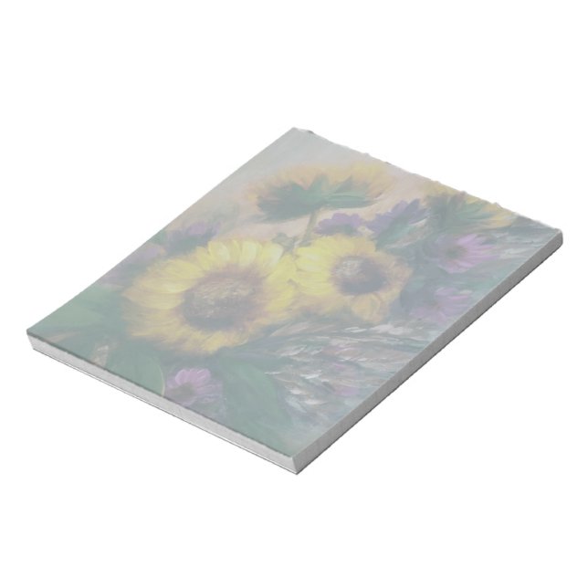 Bloc De Notas Sunflowers (Lado Izquierdo)