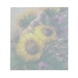 Bloc De Notas Sunflowers