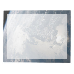 Bloc De Notas Sunglint En Las Aguas De La Tierra.