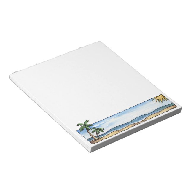 Bloc De Notas Sunny Beach - Notepad (Lado Derecho)