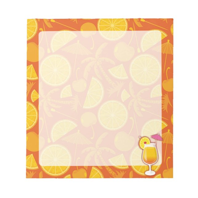Bloc De Notas Sunrise Tequila (Frente)