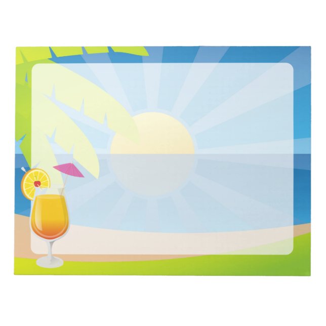 Bloc De Notas Sunrise Tequila (Frente)