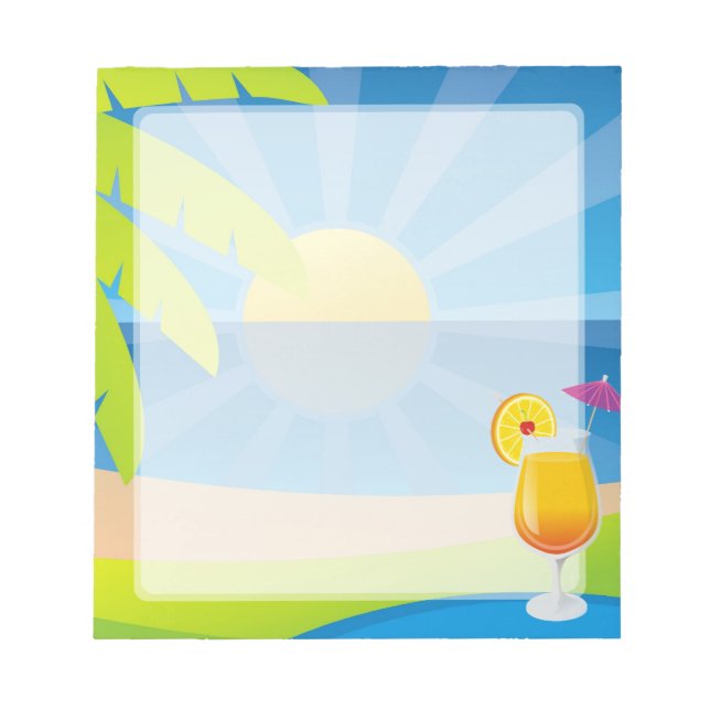 Bloc De Notas Sunrise Tequila (Frente)