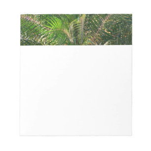 Bloc De Notas Sunset Lit Palm Fronds Tropical