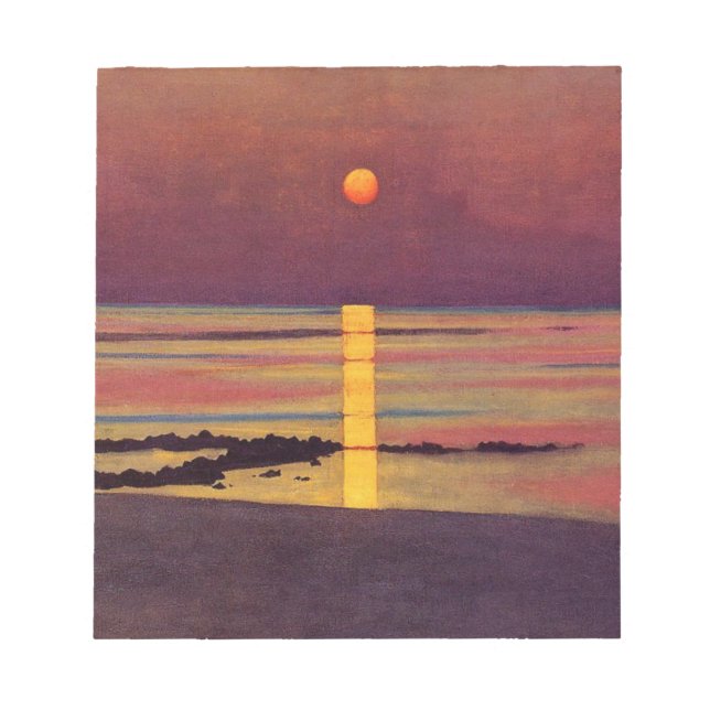 Bloc De Notas Sunset (por Félix Vallotton) (Frente)