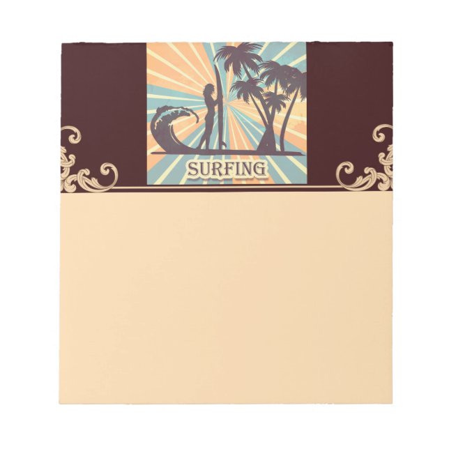 Bloc De Notas Surfer Girl (Frente)