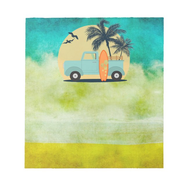 Bloc De Notas Surfing Retro (Frente)