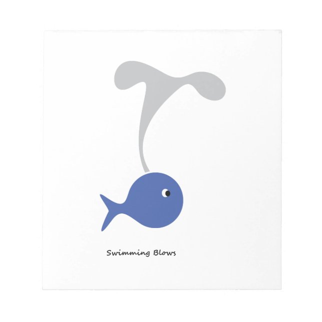 Bloc De Notas Swimming Blows (Frente)