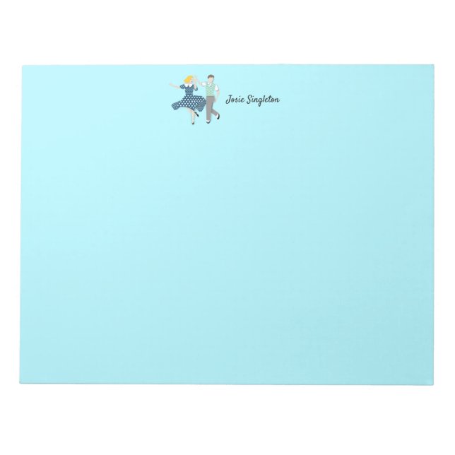 Bloc De Notas Swing Dance (Frente)