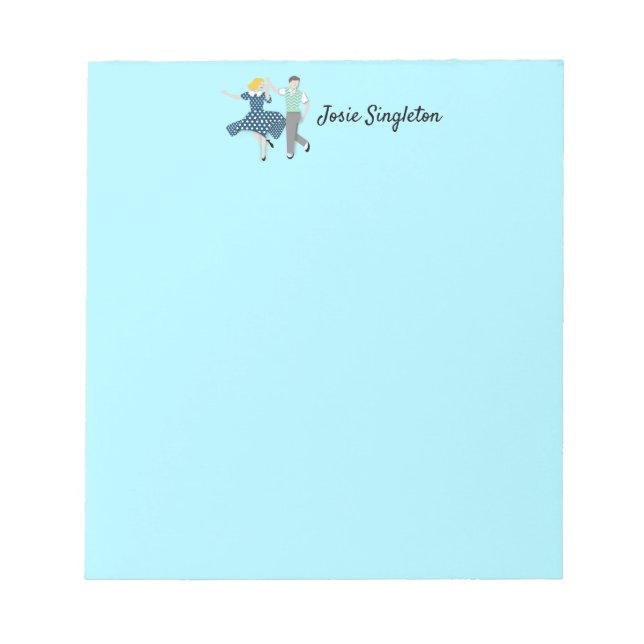 Bloc De Notas Swing Dance (Frente)