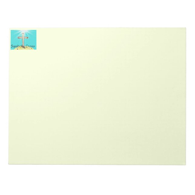 Bloc De Notas Symbolic Cross  (Frente)