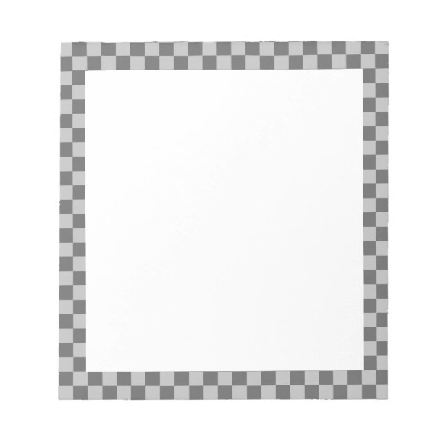 Bloc De Notas Tablero de control de combinación gris de Shirley  (Frente)