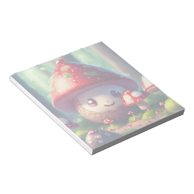 Bloc De Notas Taburetes cúpulos en el bosque, afortunados (Lado Derecho)