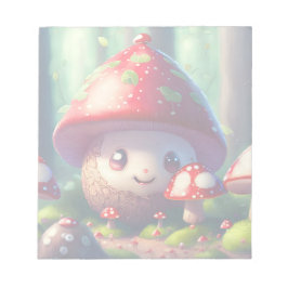 Bloc De Notas Taburetes cúpulos en el bosque, afortunados