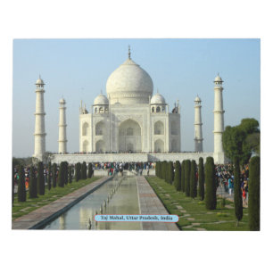 Bloc De Notas Taj Mahal, Uttar Pradesh, India