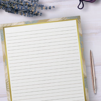 Bloc De Notas Tamaño de letra 8,5" x 11" Líneas marrones Gran re