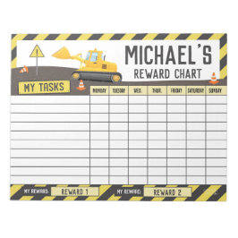 Bloc De Notas Tareas de nombre personalizado de la tabla de reco