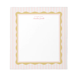 Bloc De Notas Tarjetas de notas de rayas