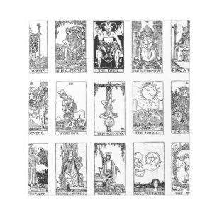Bloc De Notas tarot antiguo
