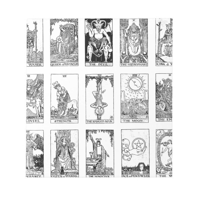 Bloc De Notas tarot antiguo (Frente)