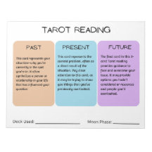 Bloc de notas Tarot Reading 11" x 8,5"