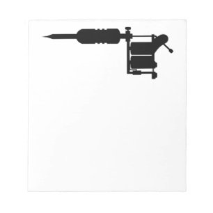 Bloc De Notas tattoo gun