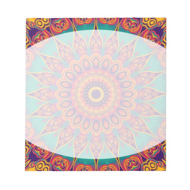 Bloc De Notas Tattoo Kaleidoscope Fractal (Frente)