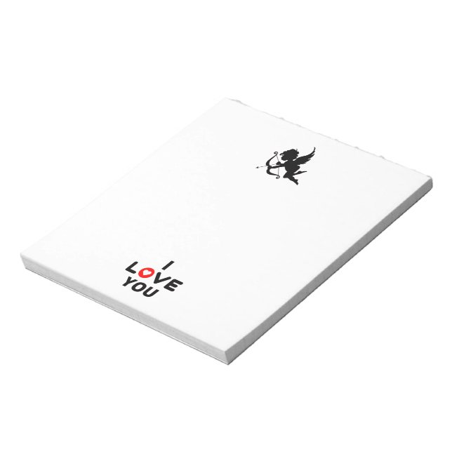 Bloc De Notas Te Amo Notepad (Lado Izquierdo)