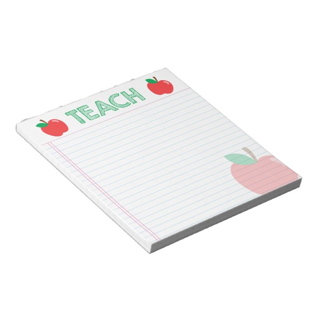 Bloc De Notas TEACH Apple Note Pad (Lado Derecho)