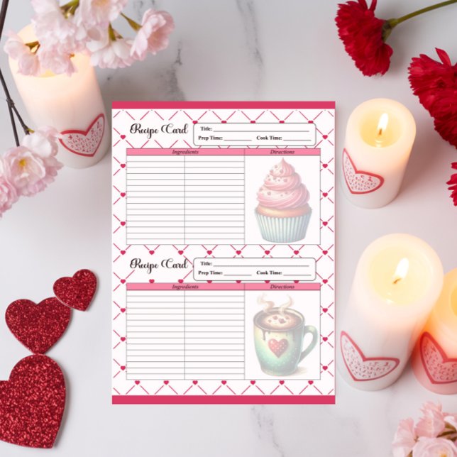 Bloc De Notas Teacup Cuties_ Recipe Cards (Subido por el creador)