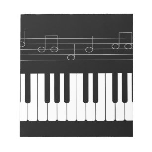 Bloc De Notas Teclado de piano