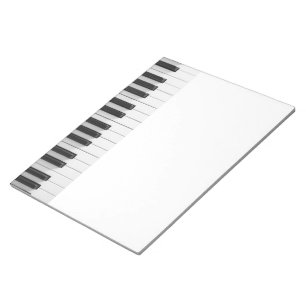 Bloc De Notas Teclado de piano digital