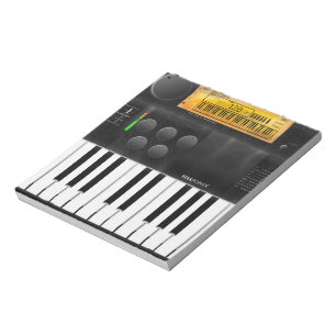 Bloc De Notas Teclado electrónico