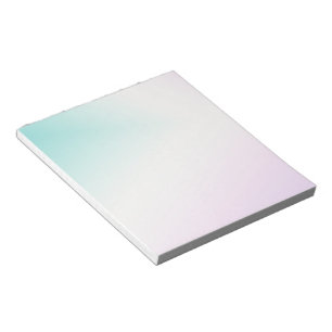 Bloc De Notas Tejido de timbre blanco de color rosa Mint
