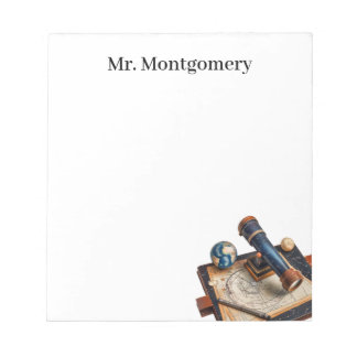 Bloc De Notas Telesope de profesores de astronomía