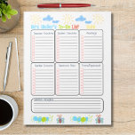 Bloc De Notas Tema principal de lista de tareas pendientes perso<br><div class="desc">Principalmente, esta lista de personalizables es perfecta para mantenerse centrada en algunos pequeños objetivos cada día. Ser el director implica muchas partes en movimiento y puede ser muy abrumador. Esta lista adorable y completamente personalizable de tareas pendientes ayuda a mantener el activo director concentrado en las tareas a realizar, y...</div>