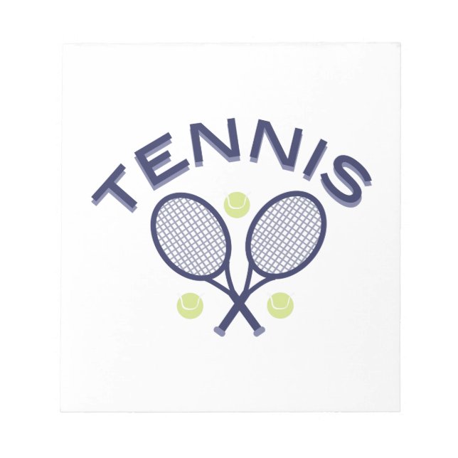 Bloc De Notas Tenis (Frente)