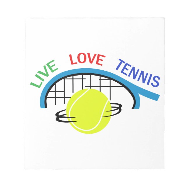 BLOC DE NOTAS TENIS DE AMOR VIVO (Frente)