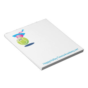 Bloc De Notas Tenis sonriente de Bouncee™ ball_student del jue