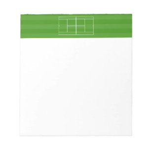 Bloc De Notas TENNIS COURT LINE MARKING Notepad