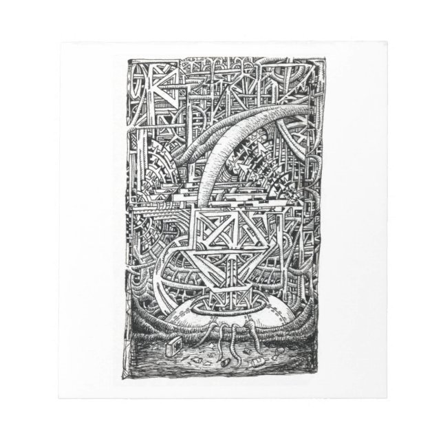 Bloc De Notas Tentacle Tank de Brian Benson (Frente)