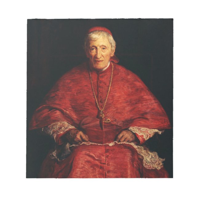 Bloc De Notas Teólogo inglés de Saint John Henry Newman (Frente)